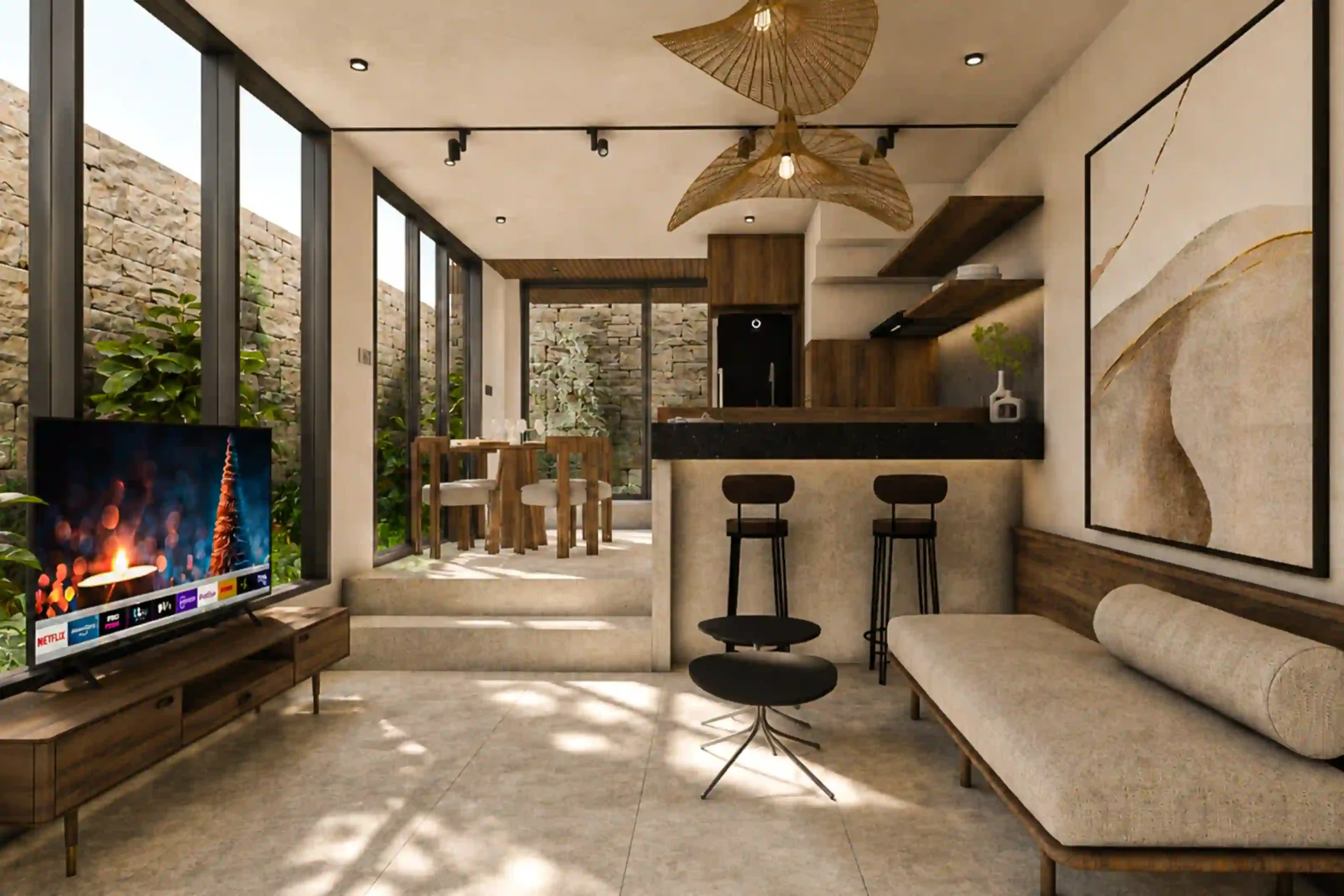 2 Bedroom Berawa Private Suite — view 4
