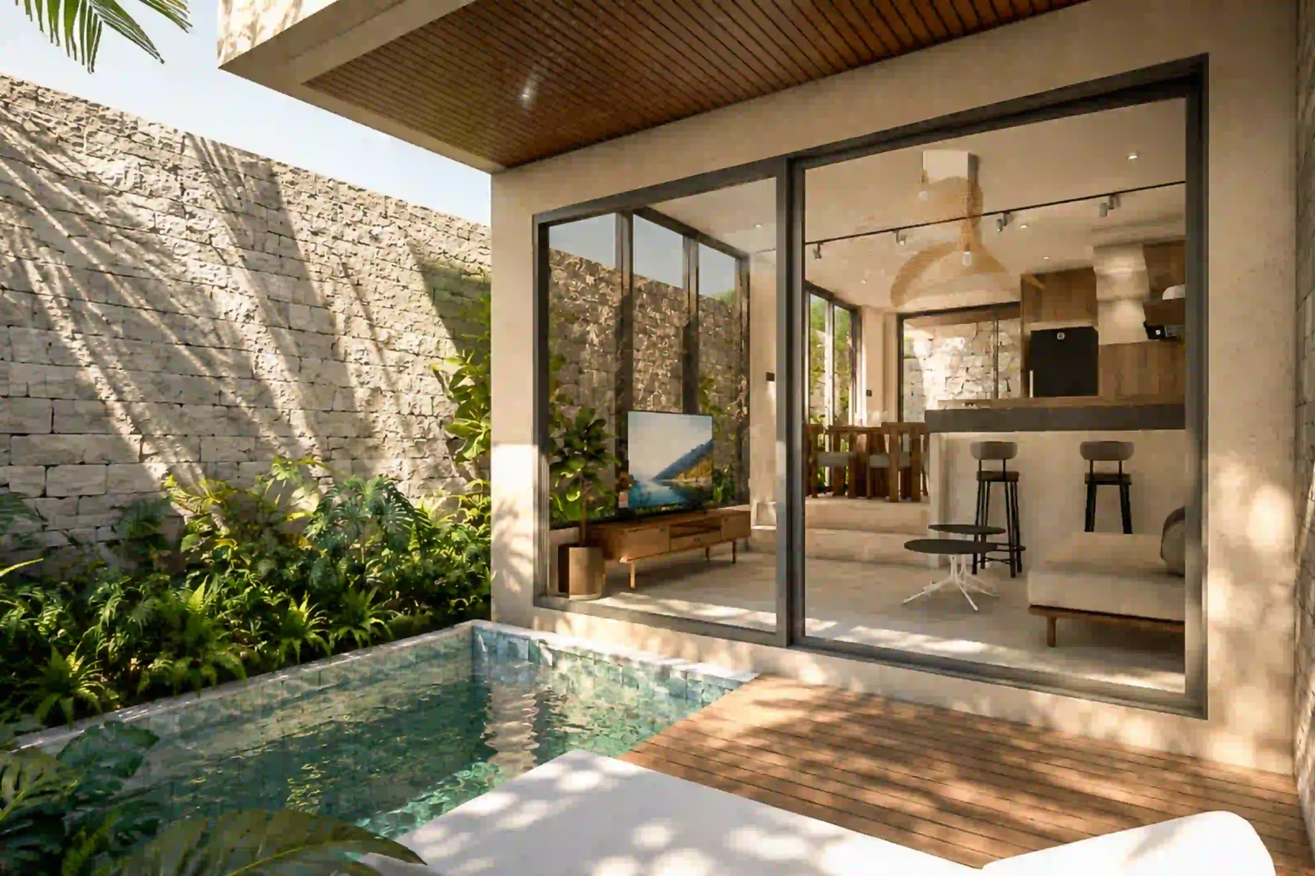 Berawa Private Suite with a private pool
